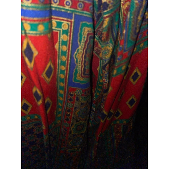 Women's Lady Carol of New York Blazer Size 12 Red Blue - Picture 4 of 6